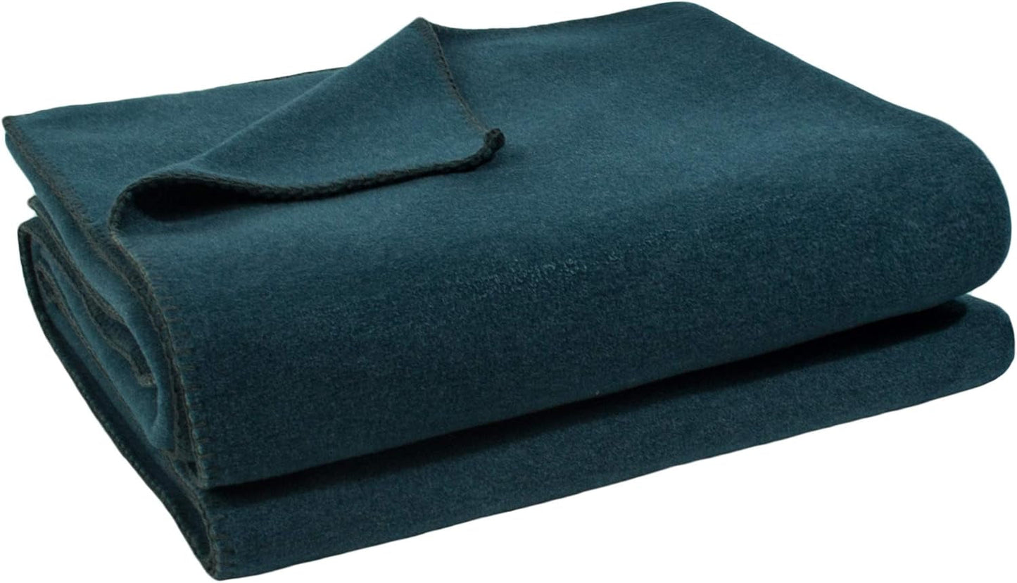 Zoeppritz Decke in Der Farbe: Rot, Aus 65% Polyester, 35% Viskóza Hergestellt, Gre¶ÃŸe: 160X200 Cm, 103291-235-160X200