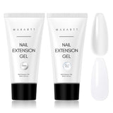 Makartt Poly Gel na prodloužení nehtů - Akrylový gel na prodloužení nehtů, gel na zpevnění nehtů, zdobení nehtů, 50 ml (fialový)