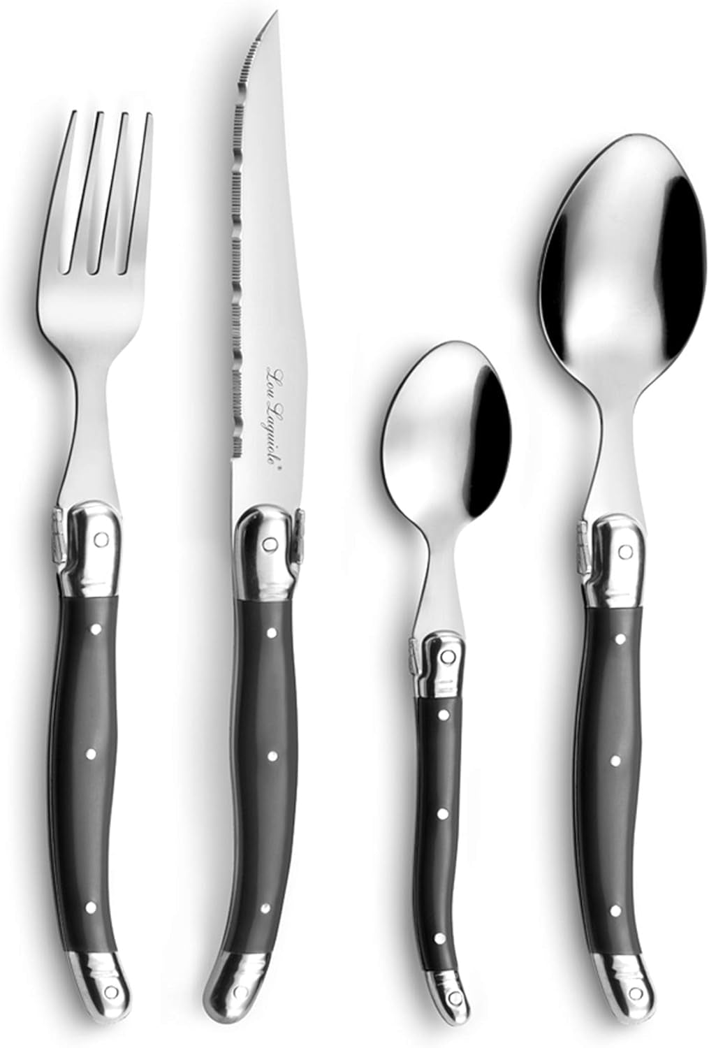 LOU LAGUIOLE TRADITION Sada steakových příborů 24 kusů Kitchen Naty Shop