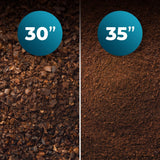 Překapávací kávovar Cecotec Coffee 66 Grind & Drop Essential. 1086 W, čepelový mlýnek, až 12 šálků, technologie Extreme Aroma, digitální, nerezová ocel, automatické vypínání.