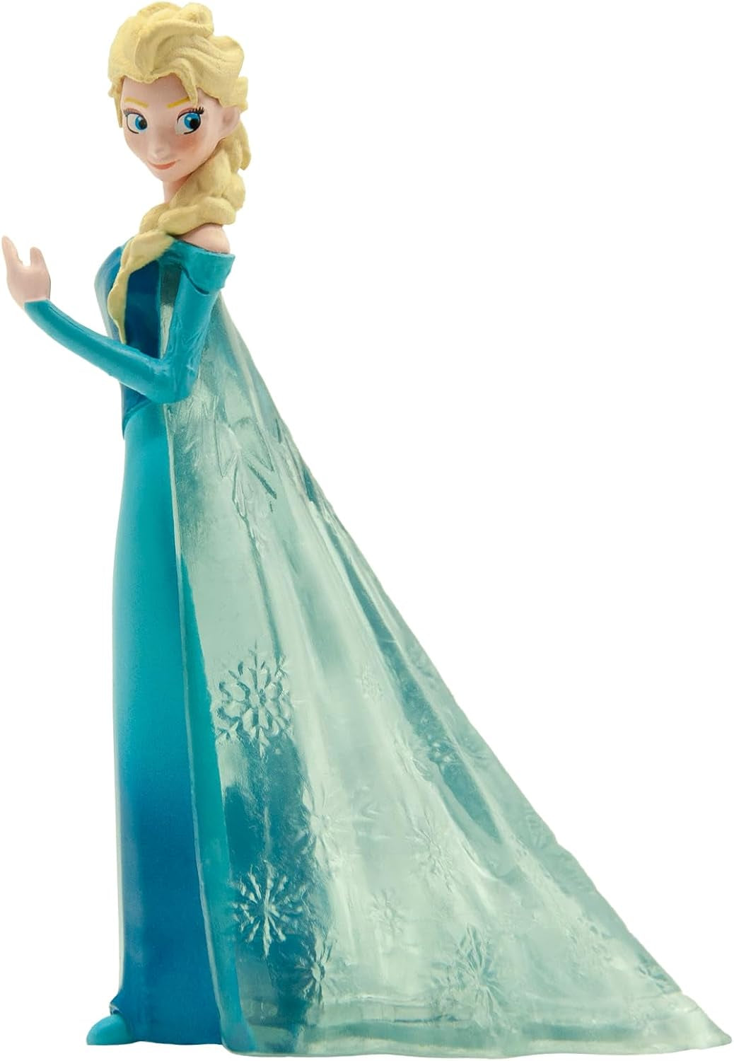 Bullyland 12961 - Figurka Elsa z Arendelle z filmu Frozen od Walta Disneyho, cca. 10,1 cm, vysoce detailní, ideální jako malý dárek pro děti od 3 let