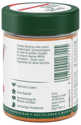 Fuchs Gewürze - Kajenský pepř gemahlen - pro einen scharfen Geschmack ve všech druzích pokrmů - přírodní ingredience - 60 g v wiederverwendbarer, recyclebarer Dávka