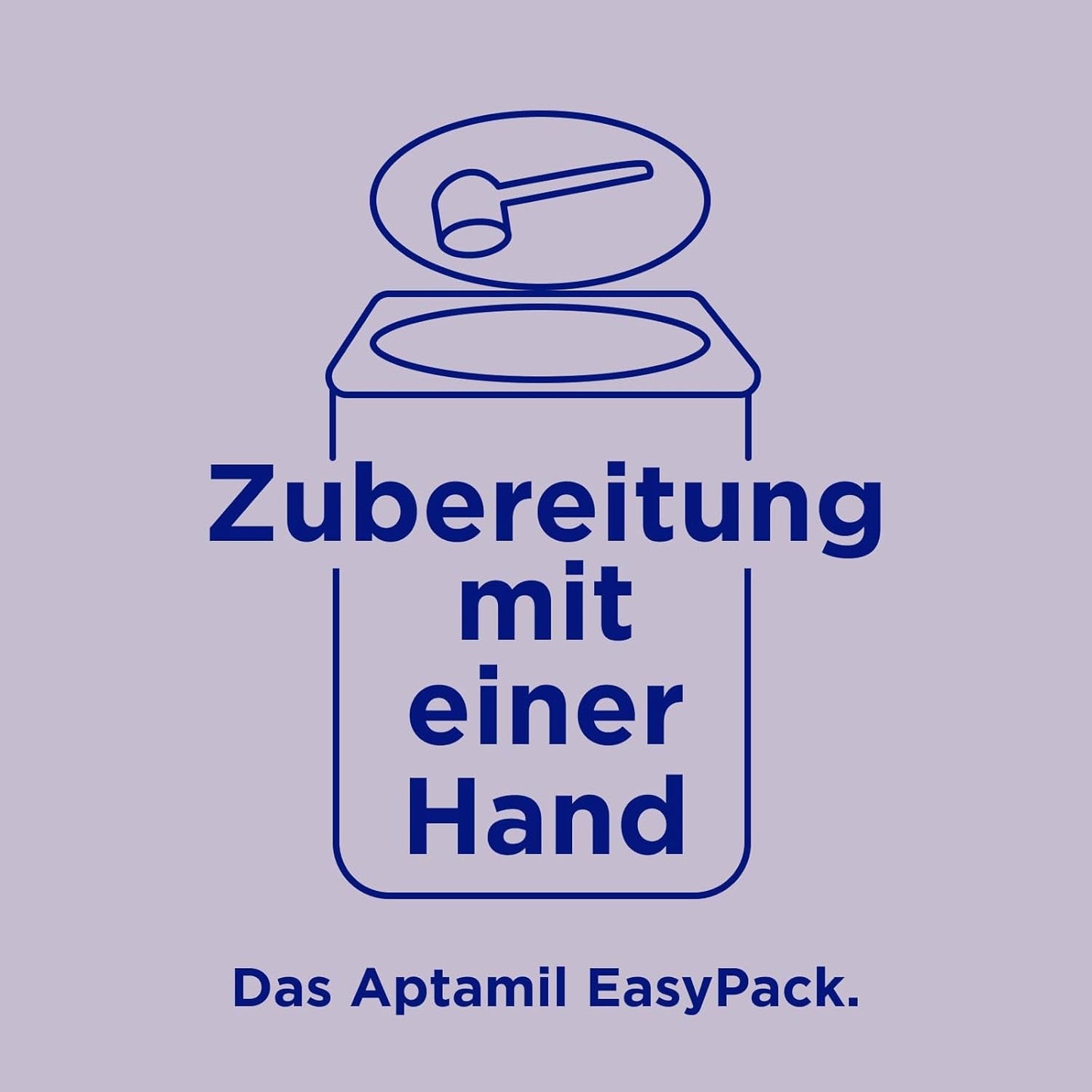 Aptamil HA 1 - kojenecká výživa od narození, s DHA, bez laktózy, bez palmového oleje, dětská výživa, sušené mléko, 1 x 800 g