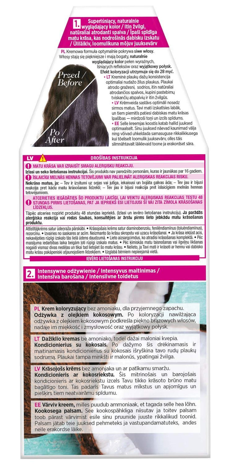 Barva na vlasy L'Oréal Paris Casting Crème Gloss 210 - Navy Blue Black Hair Dye Shop