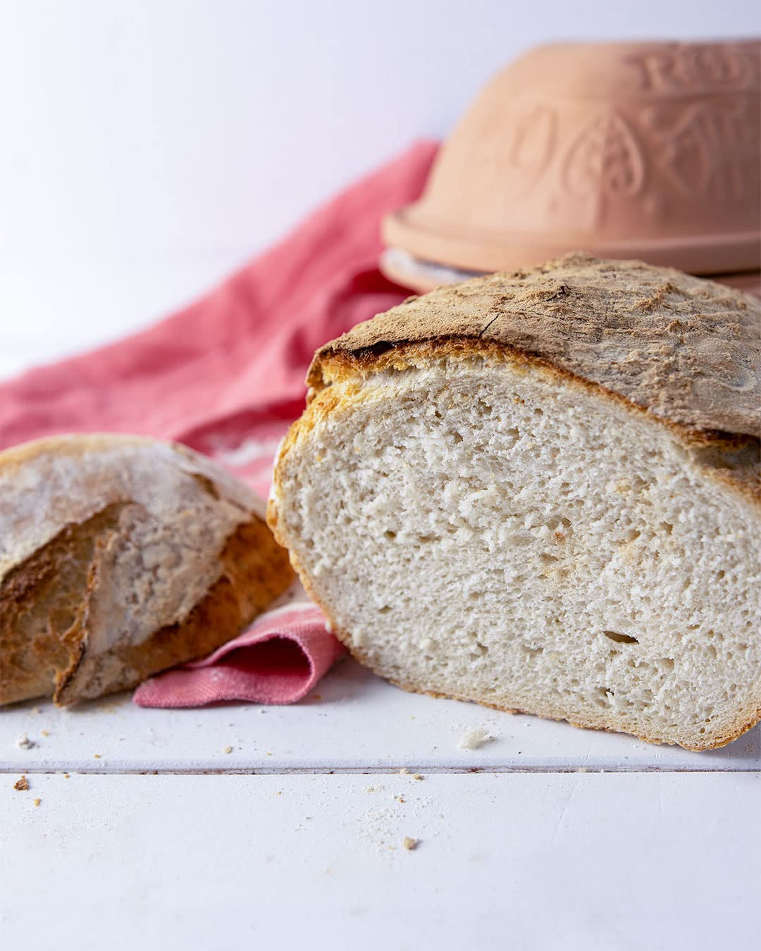 RUF Lievito Madre Sauerteig, Milder Weizen-Sauerteig, Mutterteig, Kurze Teigruhe Durch Enthaltene Trockenhefe, Lievito Madre Getrocknet Für Brot, Bageta, Focaccia, 3X35G Směs na pečení a vaření Naty Shop