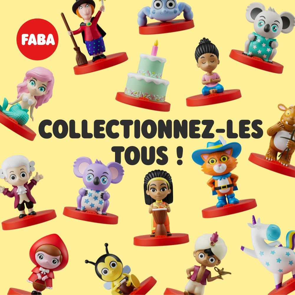 Zvuková figura - Večerníčky - Pohádky a zvukové příběhy - Hračka, vzdělávací obsah, děti 3 - 5 let, francouzská verze Jucarii Bebe Naty Shop