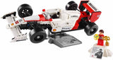 Stavebnice LEGO Icons Mclaren MP4/4 a Ayrton Senna, sada závodního auta F1 pro dospělé s minifigurkou závodníka, sběratelská, tip na dárek pro muže, ženy, on a ona 10330 stavebnic Besuche den LEGO-Store