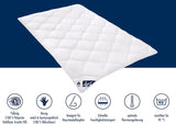 Letní přikrývka Irisette Edition - Made in Germany - Lehká letní přikrývka s měkkým potahem z mikrovlákna, 155 X 220 cm, Ã-ko-Tex certifikované Přikrývky a přikrývky Naty Shop
