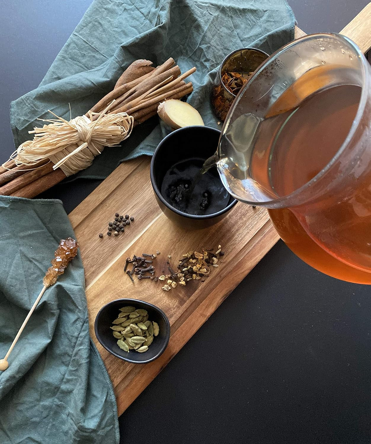 Masala Chai čajová směs koření 100g, indické koření na chai čaj nebo chai latte, 100% přírodní, neochucené, Teaclub Tea