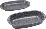 C|H|G Brotback- Und Bratenform Mit Deckel "Granito", Skandia Xtreme Plus: 4-Fach Antihaftbeschichtung in Granitoptik, 37 X 20 X 7 Cm, Made in Germany Formy a plechy na pečení Naty Shop