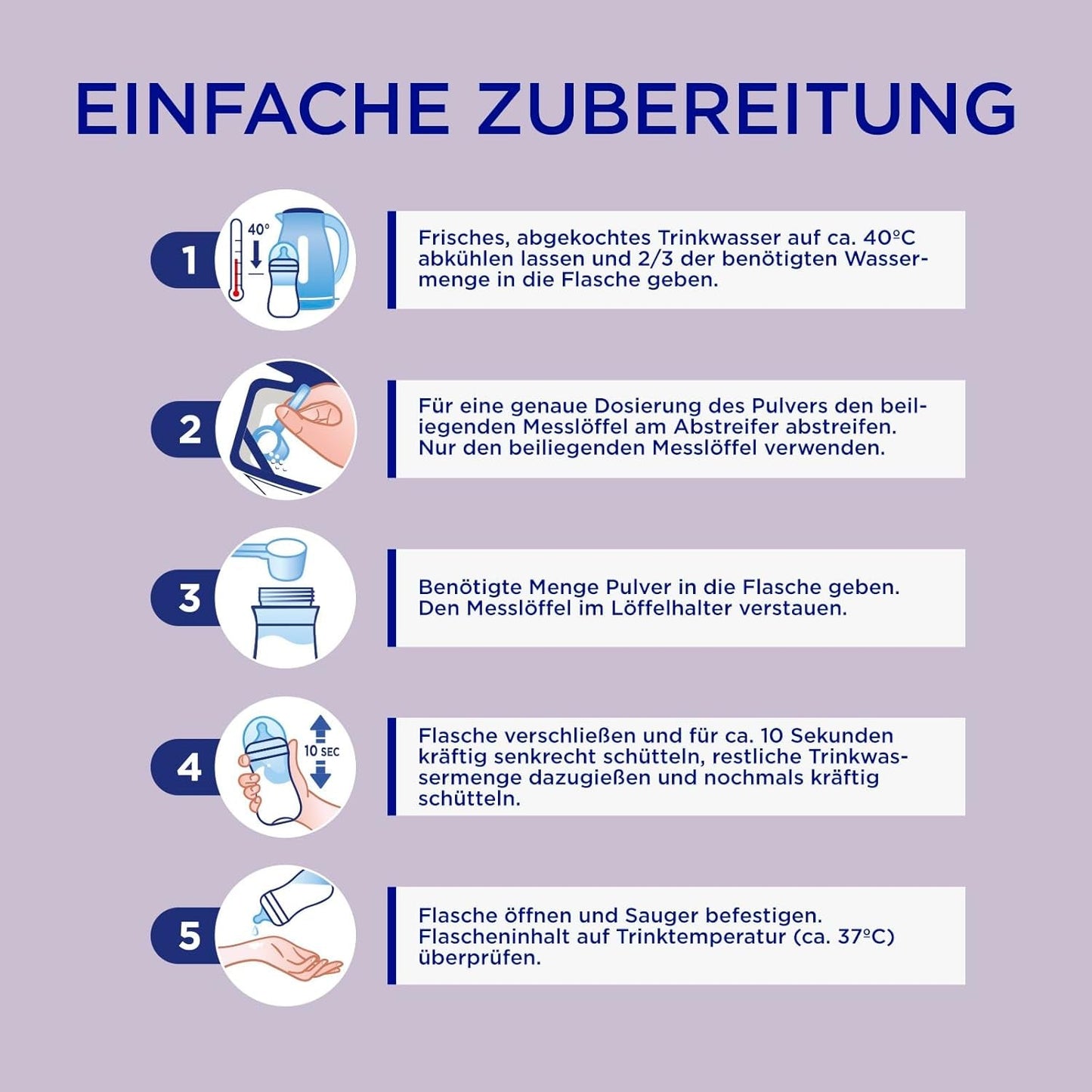 Aptamil HA 1 – Anfangsmilch von Geburt an, Mit DHA, Nur Lactose, Ohne Palmöl, Babynahrung, Milchpulver, 1x 800 g (Backung mit 4)