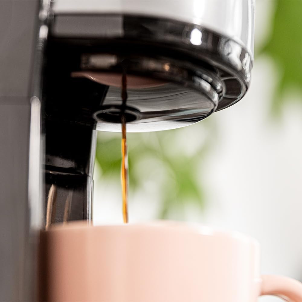 Espresso Cecotec Coffee 66 Drop & Go s termo karafou, 700 W, objem 420 ml, utěsněný výtok, permanentní nebo papírový filtr, funkce automatického vypnutí, nádoba s okénkem