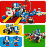 LEGO Super Mario: Mario Kart - Toad's Workshop, postavička Nintendo, přizpůsobitelná hračka, sada dobrodružství, dárek pro chlapce, dívky a hráče od 8 let 72035 Stavebnice Besuche den LEGO-Store