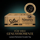 SHEBA Nature's Collection v omáčce – vysoce kvalitní mokré krmivo pro kočky, jemné odrůdy (MSC) v porcovaných sáčcích – 72 x 85 g