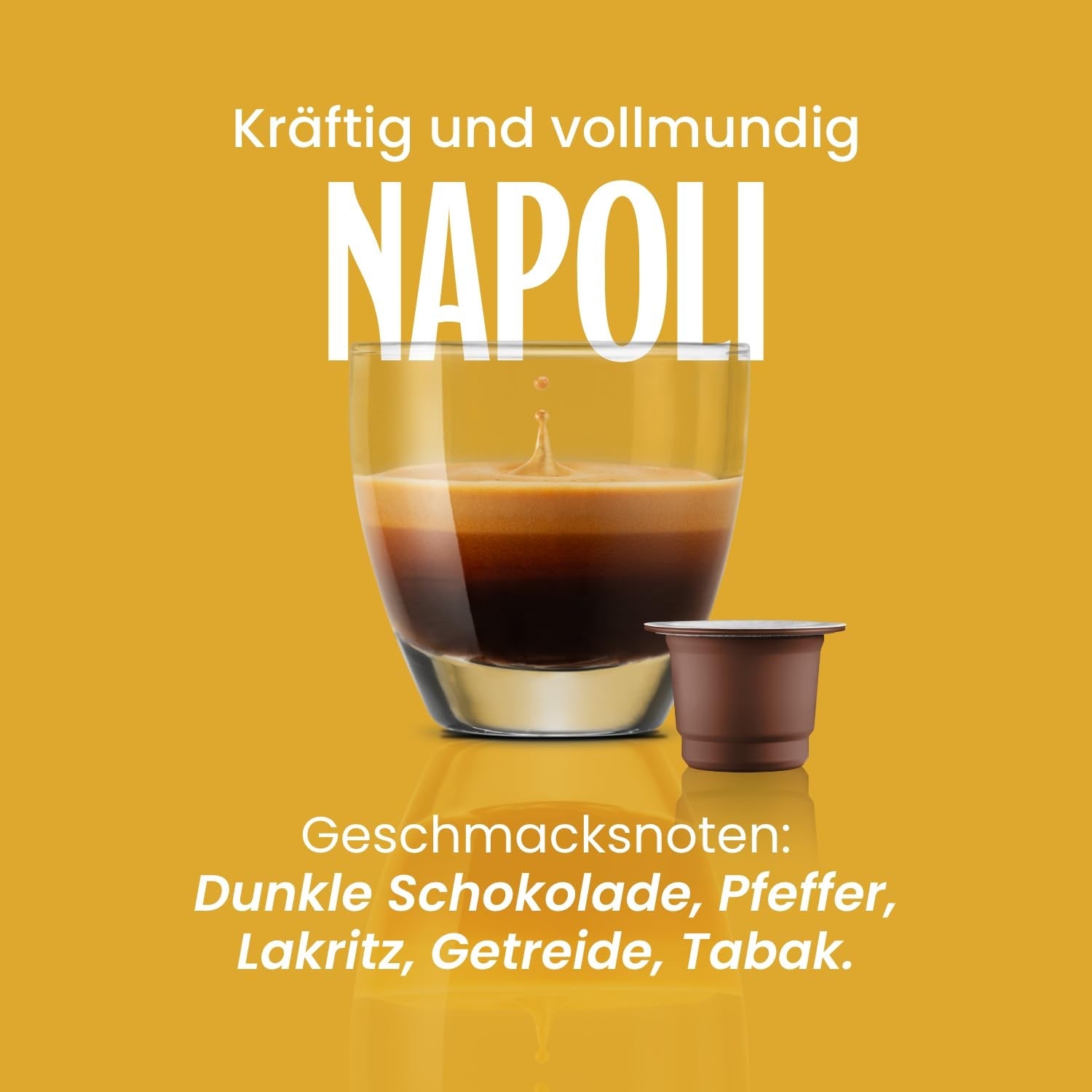 Caffè Vergnano 1882 – Èspressokompostierbare Kaffeekapseln, Compatible Mit Nespresso, Napoli – Packung Enthält 100 Kapseln