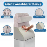 Polštář na čtení z paměťové pěny | Ergonomický zádový polštář a klín na postel, pohovku a pohovku | Orthopedic support pillow for back pain and tension