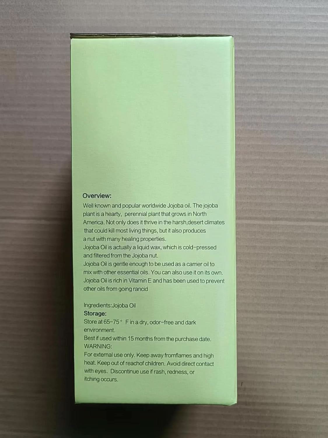 Bio jojobový olej 1 litr, 100% čistá kosmetika a kosmetika Naty Shop