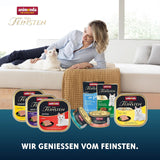 animonda Vom Feinsten Adult Fish & Meat Variety (32 x 100 g), vlhké krmivo pro dospělé kočky, krmivo pro kočky bez obilovin a cukru, jemné placičky na kousky