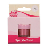 Funcakes Sparkle Dust Ruby: Potravinářský šumivý prášek na zdobení dortů, certifikovaný Halal