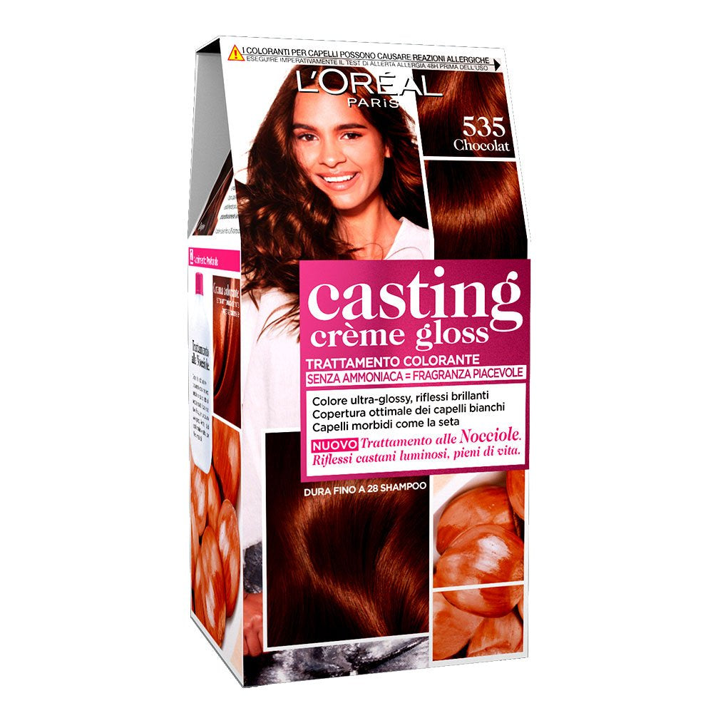Casting Creme Gloss Barva na vlasy bez amoniaku N360 Černá třešeň Barva na vlasy Naty Shop 535 Čokoláda 1 kus (balení 1 ks)
