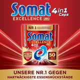 Somat Excellence plus 4v1 Caps (50 Caps), tablety do myčky Naty Shop