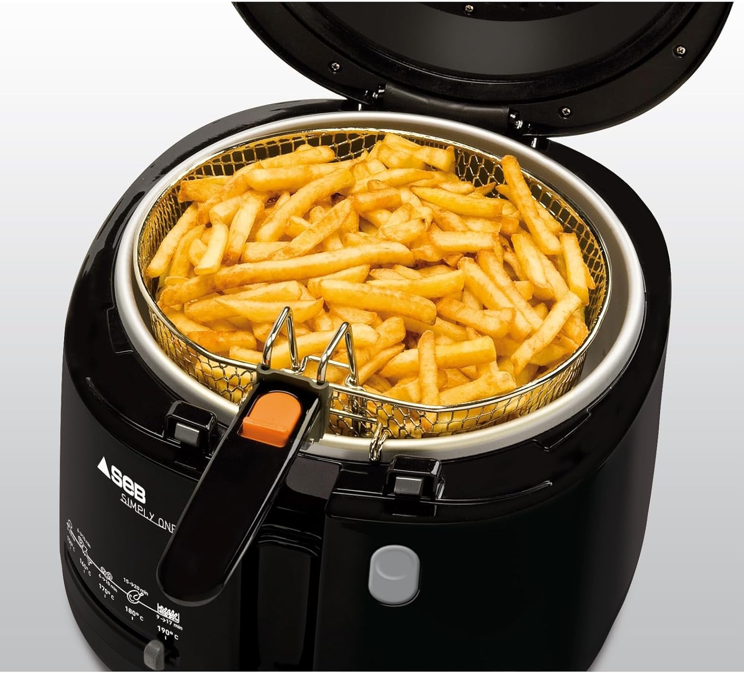 Elektrická fritéza Tefal Simply One, kapacita XL na hranolky do 1,2 kg, exkluzivní nástěnný chladicí systém Spotřebiče Naty Shop