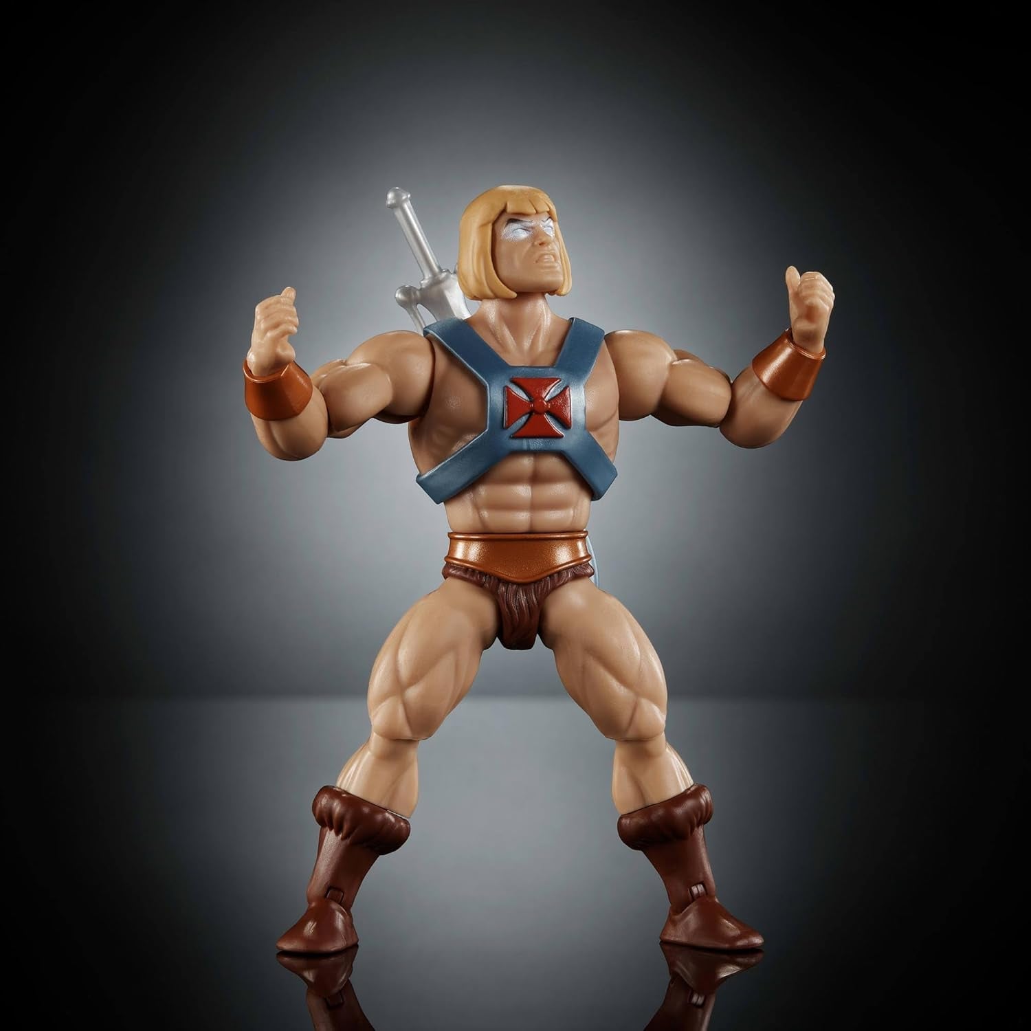 Akční figurka Masters of the Universe Origins Faker z kolekce kreslených filmů, asi 14 cm vysoká, duplikát He-Mana z televizního seriálu z 80. let, detailní design a 16 bodů pohybu, akční figurky JBM82 Naty Shop