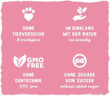Sanabelle Freshe Mieze - Mixtray | 10 x 100g Mixpack | 4 lahodné druhy krmiva pro kočky k vyzkoušení | Mokré krmivo pro kočky v páře, stejně jako čerstvě uvařené