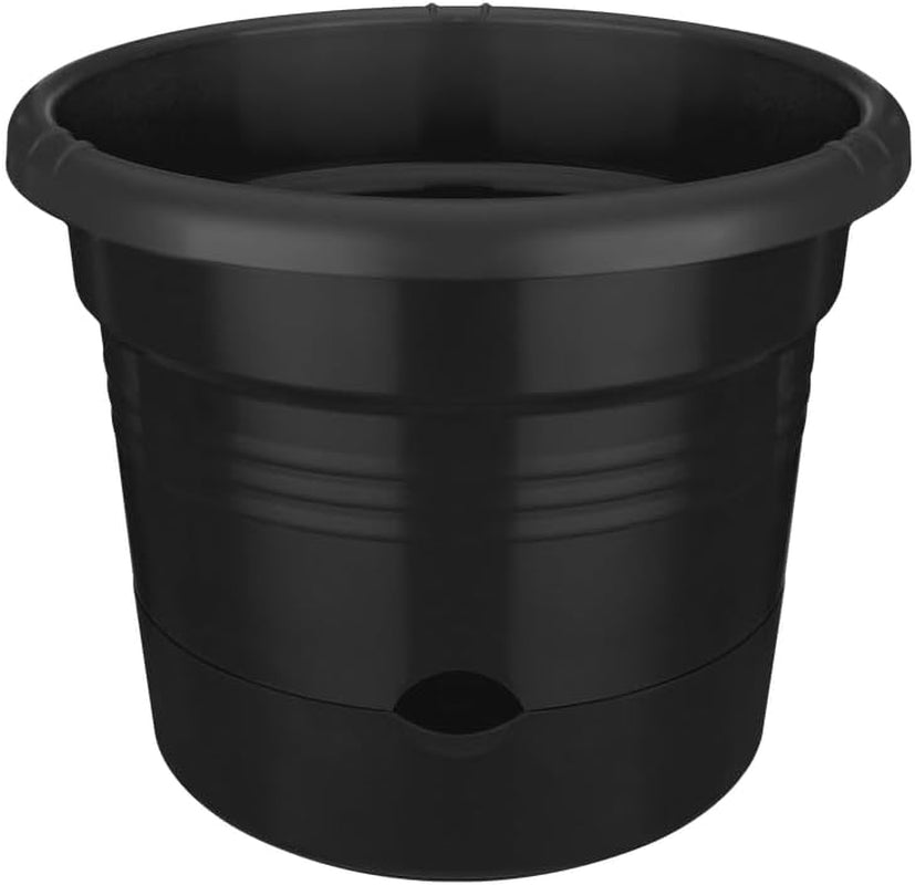 elho Green Basics Rajčata 33 - Květináče pro venkovní pěstování a sklizeň - Ø 33,5 x V 26,0 cm - Black/Vivid black