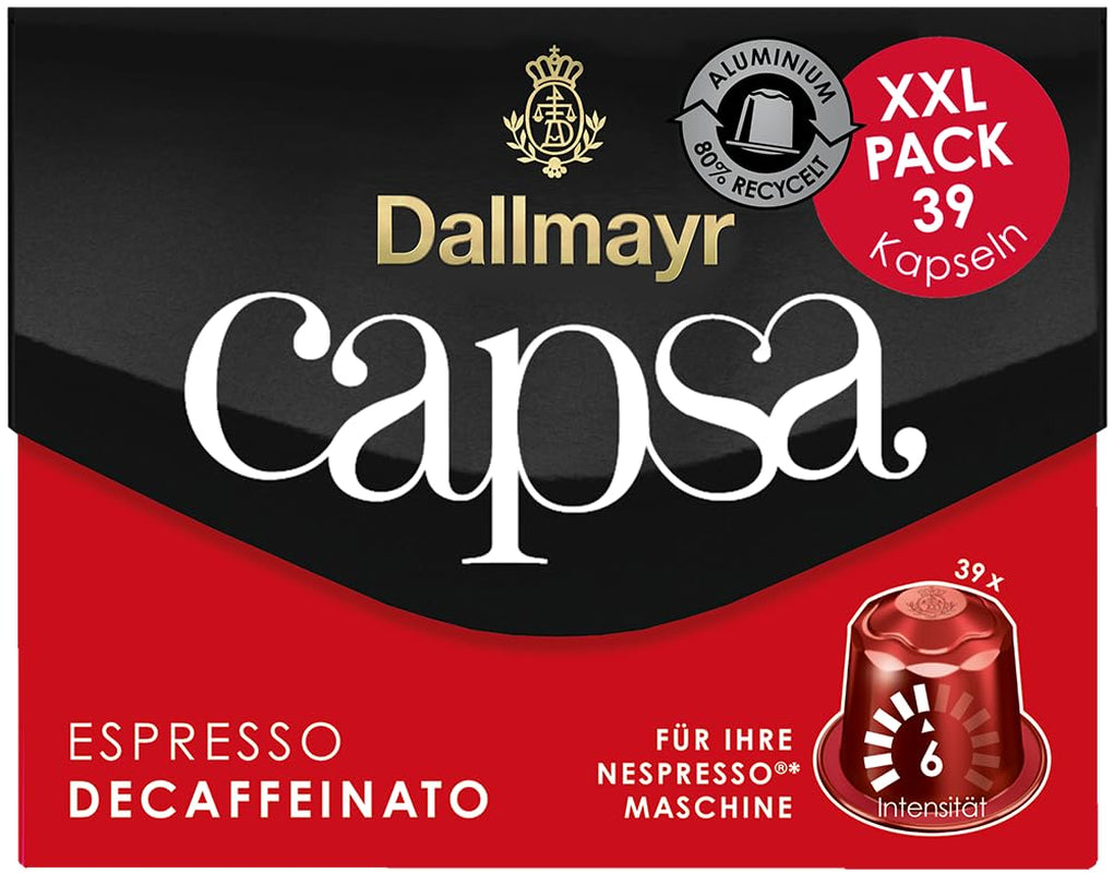 Capsa Espresso entkoffeiniert 39 Kapseln (balení po 2)