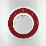 Girmi FR46 Elektrischer Mixer, 1,5 litru, 2 Geschwindigkeiten Mit Pulse-Funktion, 4 Edelstahlklingen, Messbecherdeckel, Messbecher Mit Scale, Sicherheitseinrichtung, Weiß/Rot Kitchen Naty Shop