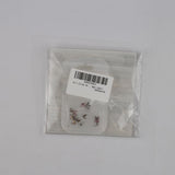 Mini Butterfly Zirkonové řetízky na klíče na nehty Y2K Bílá šampaňská Růžová drahokamu Crystal Butterfly Key Chains Nehty 3D Butterfly Design nehtů Klíčenky Butterfly Nails Dekorace Nail Art Klíčenky Nehtové doplňky