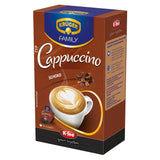 Kapsle KRÜGER Cappuccino Schoko Coffee, kompatibilní s K-fee a ALDI EXPRESSI* Kapselmaschinen, ochucená instantní káva, 96 kapslí