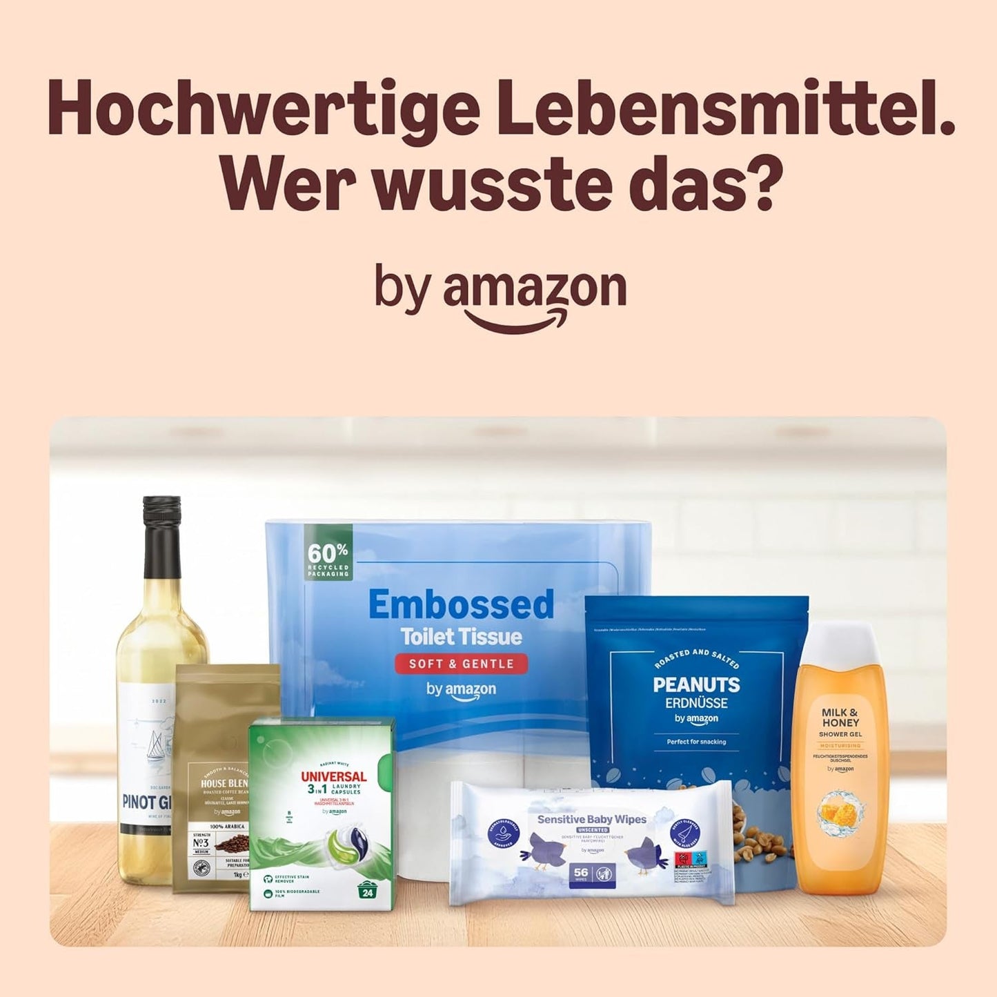od Amazon Espresso Crema Röstkaffee Ganze Bohnen, 1 kg (2 balení po 500 g), Rainforest Alliance-Zertifizierung