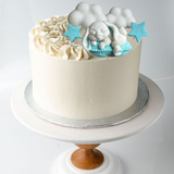 Sada 7 jedlých cukrových dekorací, Bunny Sugar Paste Decorations Naty Shop