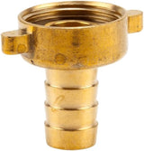 Gardena mosazná hadicová armatura, 2-dílná: vysoce kvalitní mosazná armatura, 26,5mm (G 3/4") závit, pro 1/2" (13mm) hadice (7140-20)