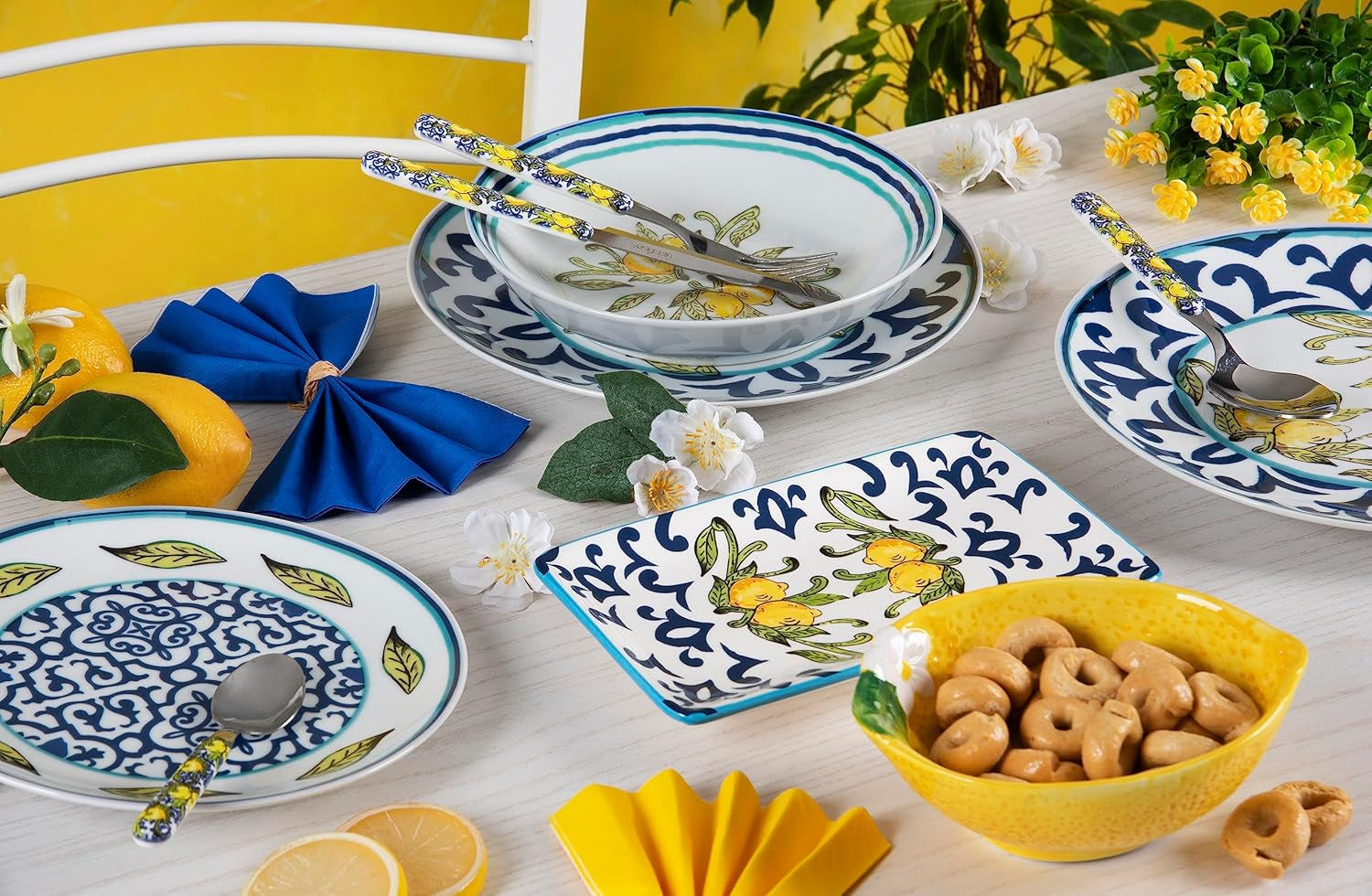 Sada nádobí Excelsa Amalfi, 18 kusů, porcelán