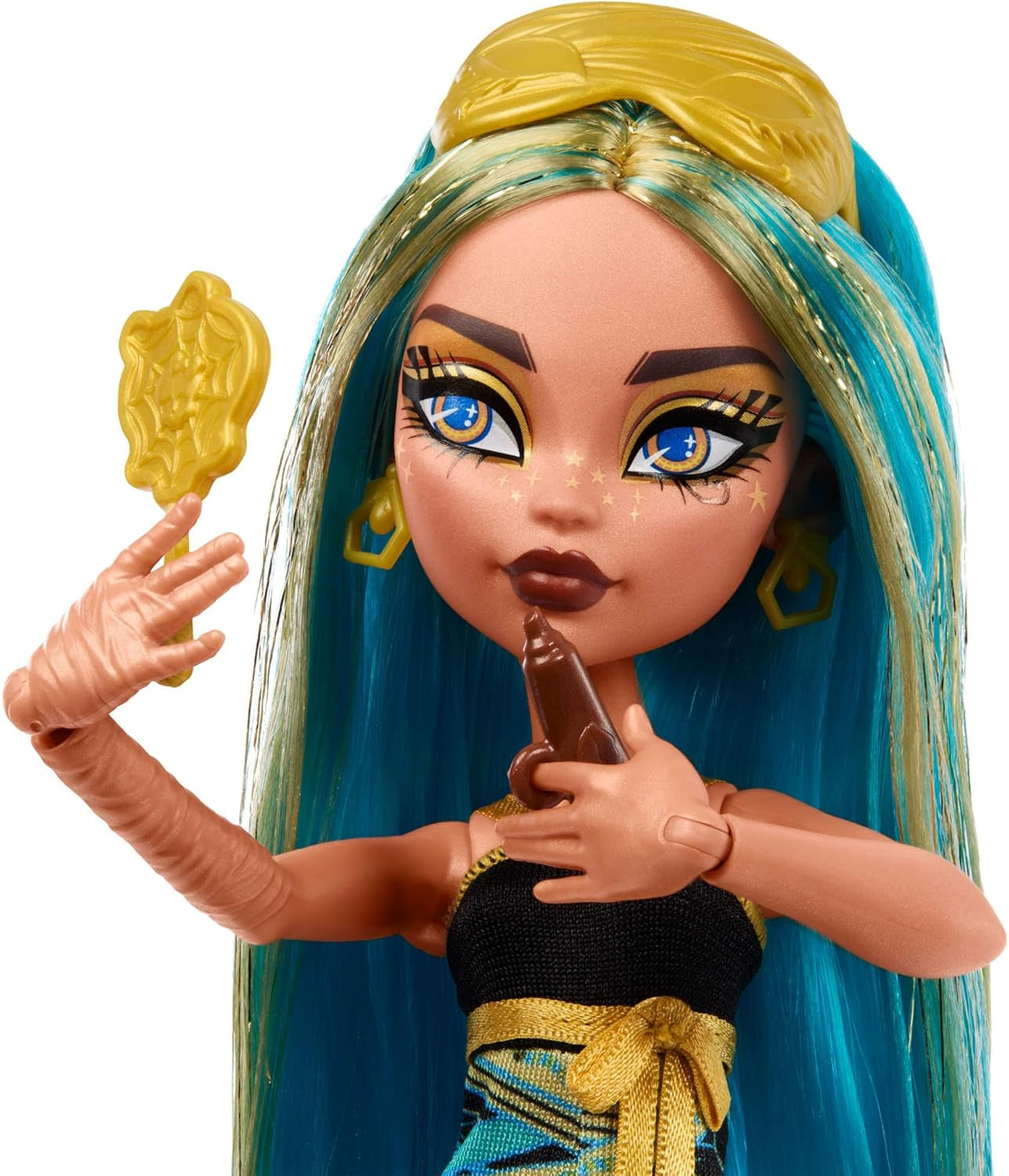 Panenky Monster High Buried Secrets a doplňky Cozy Creepover Theme s Mystery Doll a 5 Unravelable Surprises (obrázky se mohou lišit), HYV64 Naty Shop Dolls