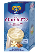 KRÜGER YOU Chai Latte Vanilla Cinnamon, instantní přípravek pro mléčné nápoje, ochucený vanilkou a skořicí, 250 g (10 sáčků po 25 g)