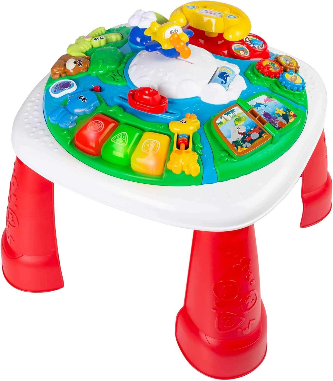 Color Baby hudební stolek Jucarii Bebe Naty Shop Hrací stolek