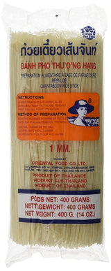 - rýžové nudle 1 mm, (1 x 400 GR)