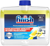 Finish Deep Machine Cleaner Citrus - tekutý čistič strojů proti vodnímu kameni a mastnotě pro čistou myčku - ekonomické balení Naty Shop