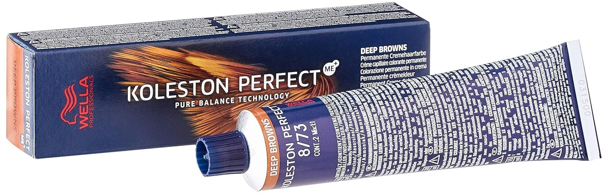 Wella Koleston Perfect ME+ 4/77 Intensive Medium Chestnut 60 ml Naty Shop barva na vlasy 8/73 60 Ml (1 balení)
