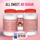 Erythritol + sukralóza 1:4 Süßstoff | 1G = 4G Zucker | 0 Netto-Kohlenhydrate - 0 Kalorie - 0 Glykämischer Index - Keto - Kein GVO - Castello od roku 1907 - 1 kg Sladidla Naty Shop