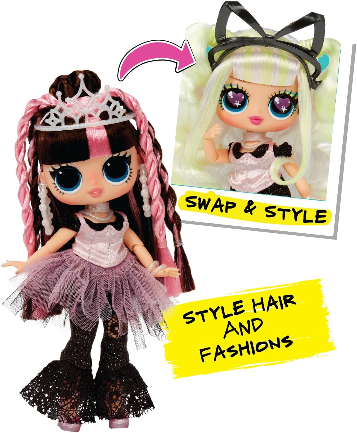 L.O.L. Surprise Tweens Surprise Swap Series - Bronz-2-Blonde Billie - Modepuppe s více než 20 Überraschungen včetně Styling-Kopf a toller Mode a příslušenství - ideální pro Kinder ab 4 Jahren