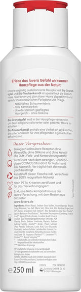 Lavera Care Shampoo Color Shine & Care, vegan, 250 ml Sprcha a vana Naty Shop