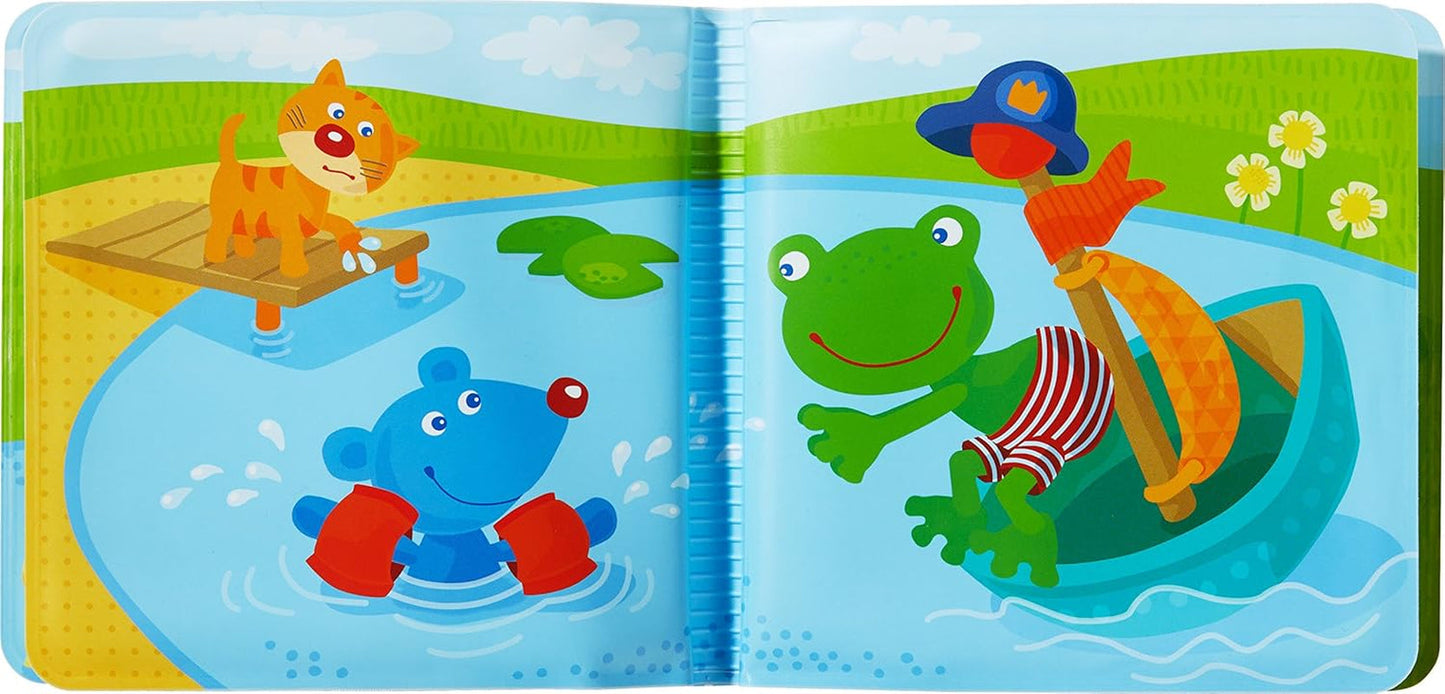 HABA 302634 Captain Frog 2 knížka do vany, hračka pro batolata Baby Toys Naty Shop