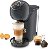 NESCAFÉ Dolce Gusto Genio S Plus od Krups, kompaktní kapslový kávovar, objem 0,8 litru, 1500 wattů, automatické upozornění na odvápnění, vesmírně šedá, KP340B