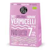 DIETNÍ JÍDLO Organické Shirataki Konjac instantní rýže, Nízkosacharidové, Nízkokalorické, Veganské, Bez tuku, Bez sóji, Bez lepku, Keto Friendly, Hubnutí, 300 gramů