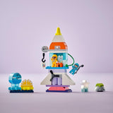 Raketoplán LEGO DUPLO 3 v 1 Spousta dobrodružných vesmírných sad Hračka s raketou pro děti Stavební vědecká hračka Dárek pro motorické dovednosti pro raný vývoj pro 3 roky 10 422 stavebnic Beuche den LEGO-Store